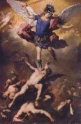 Luca  Giordano The Fall of the Rebel Angels oil on canvas
